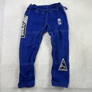 Hayabusa Blue MMA Gi Kimono Pants Jiu Jitsu Size A0 Martial Arts
